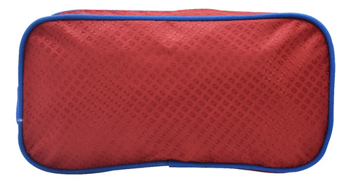 Lapicera 4 Cierres Roja Con Azul Lap003bm Gv Color Rojo/azul Liso