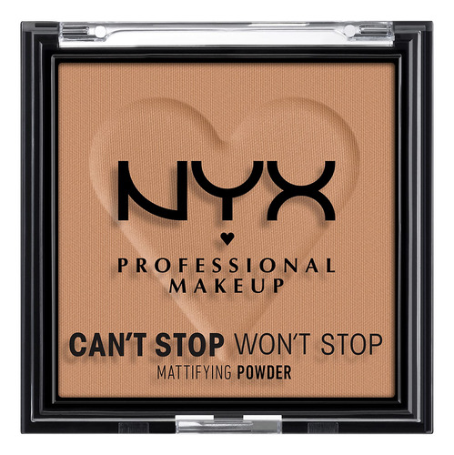 Nyx Professional Makeup Cant Stop Wont Stop - Polvo Compact.