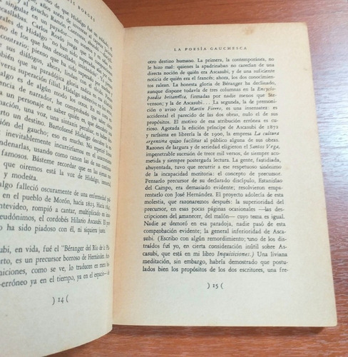 Discusion Jorge Luis Borges Emece Agosto De 1969 Emece (Usado)