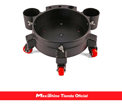 Soporte De Balde Para Lavado Maxshine Rolling Bucket Dolly