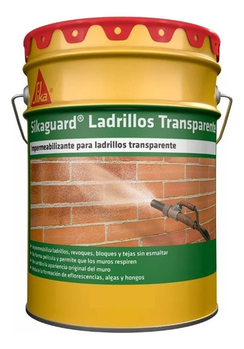 Pintura Sikaguard Protector De Ladrillo Al Solvente