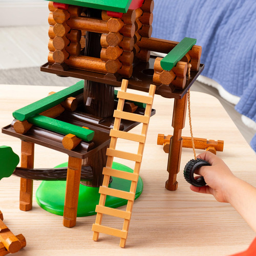 Juego De Construcción Casa En Árbol K'nex 2 Niveles 80