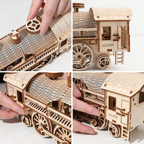Molde De Tren De, Juguetes De Construcción Diy,