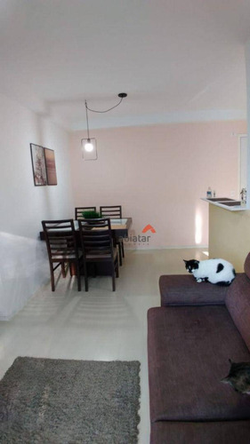 Imagem 12 de 21 de Apartamento Com 2 Dormitórios À Venda, 48 M² Por R$ 265.000,00 - Jardim Henriqueta - Taboão Da Serra/sp - Ap0637