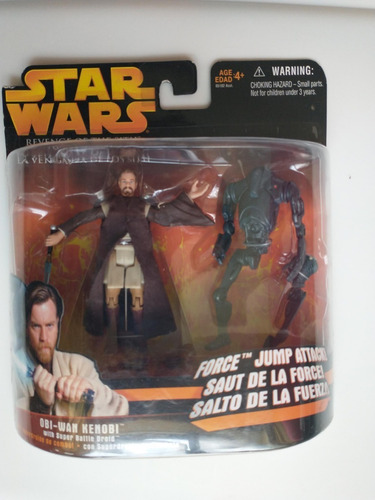 Obi Wan Force Jump Attack Salto - Sw Revenge Of The Sith