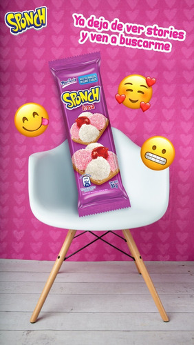 3 Marinela Sponch Galletas Malvavisco Coco Fresa