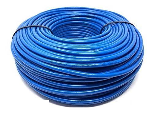 Cable Utp Cat5e 100 Metros 100% Cobre. Cctv Elecon Azul