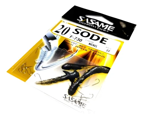 Anzuelos Sasame Sode N°20 Para Concurso X 22 Unidades