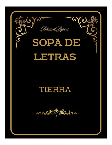 Libro: Sopa De Letras Tierra: Sopa De Letras De La Tierra Y