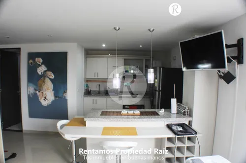 Apartaestudio En Arriendo En El Poblado. Cod A9344