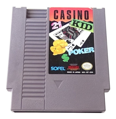 Casino Kid Poker Juego Original Para Nintendo Nes 1989