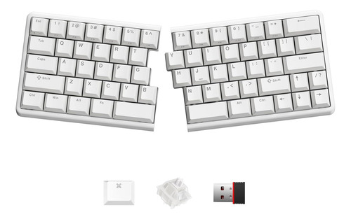 Wireless Ergonomic Split Mechanical Keyboard - Linear, Ho...
