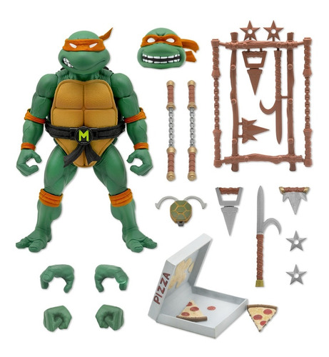 Michelangelo Tortugas Ninja Turtles Ultimates Wave3 Super7