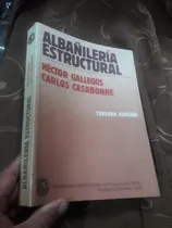 Comprar Libro Albañileria Estructural 3° Edición Gallegos Casabonne