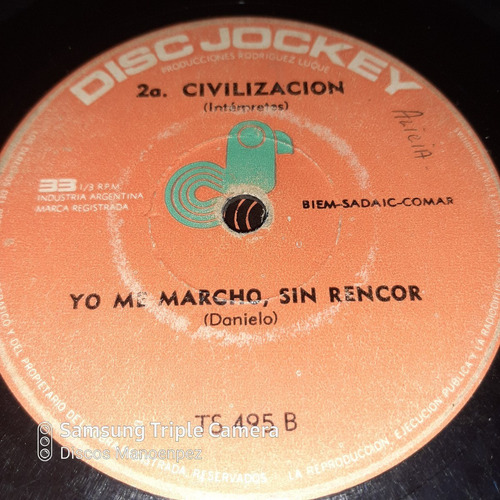 Simple 2º Civilizacion Disc Jockey C20