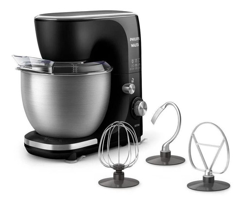 Batedeira Planetária Philips Walita 800w Ri7922 Preta 110v