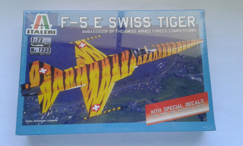 Kit Plástico Italeri 1/72 F-5e Swiss Tiger
