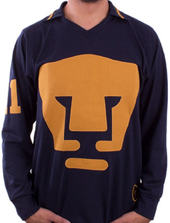 jersey pumas retro manga larga