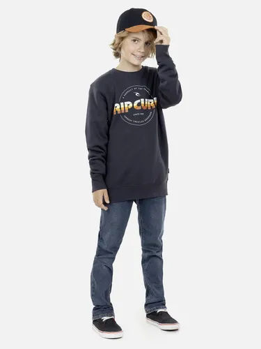 Poleron Juvenil Gris Oscuro 6o234-mi20 Rip Curl