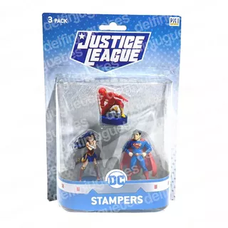 Dc Liga Justicia Stampers Mujer Maravilla Batman Superman