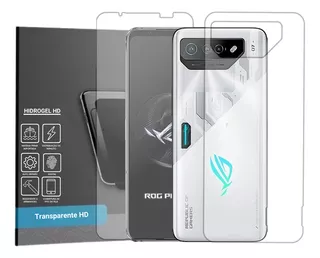 Película Hidrogel Hd Frente E Verso Para Asus Rog Phone 6