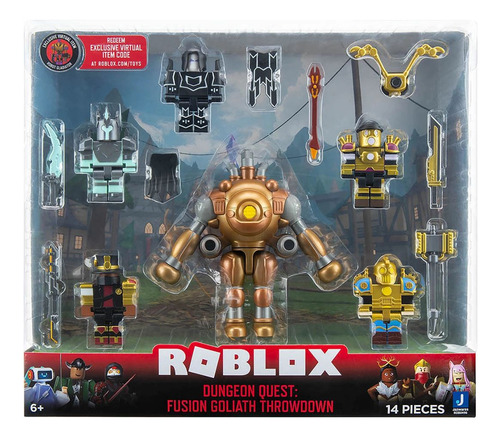 Roblox Goliath Fusion Dungeon Quest Com 14 Peças E Código