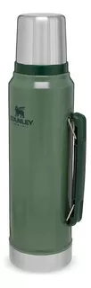 Termo Stanley Classic Vacuum Bottle 1.1 QT de acero inoxidable hammertone green