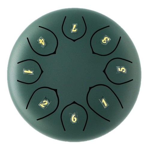 Hang Drum Hand Pan Drum Octo Steel Drum Con Palos