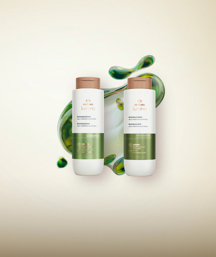 Lumina Kit Shampoo + Acondicionador Cabello Oleoso Natura