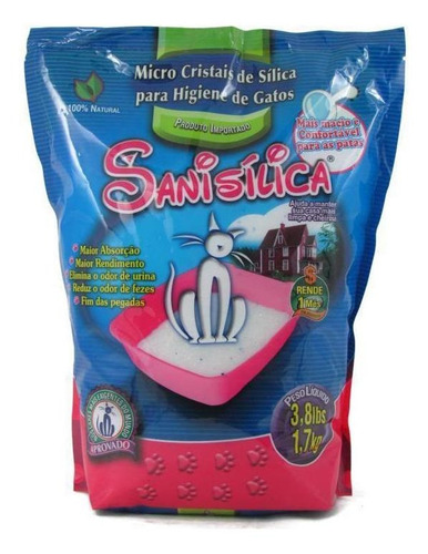 Sanisilica - Areia De Microcristais De Silica 1,7kg