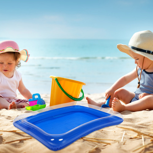 Bandeja Inflable De Arena Para Niños, Arena, Juego, Arena, J