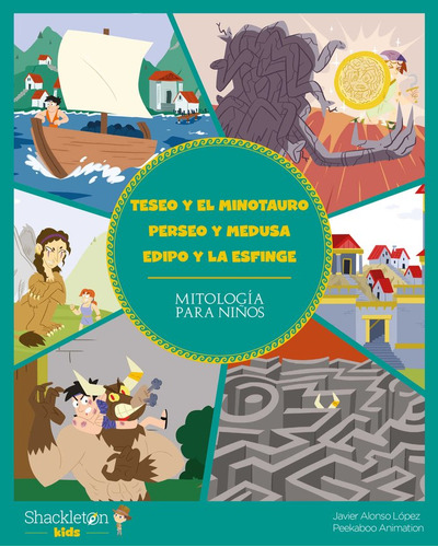Libro Teseo Y El Minotauro. Perseo Y Medusa. Edipo Y La E...