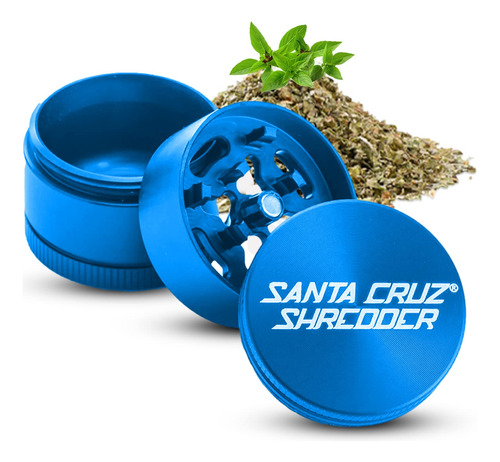 Santa Cruz Shredder Molinillo De Hierbas De 3 Piezas Mediano