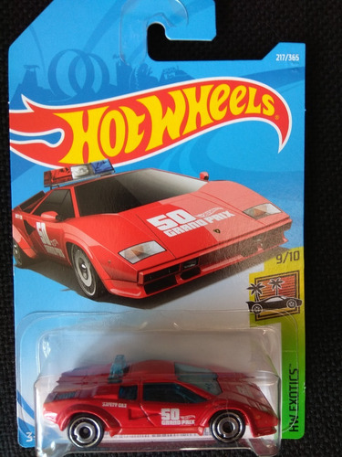 Hot Wheels Lamborghini Countach Pace Car Ro Exotics 9/10 Lb2