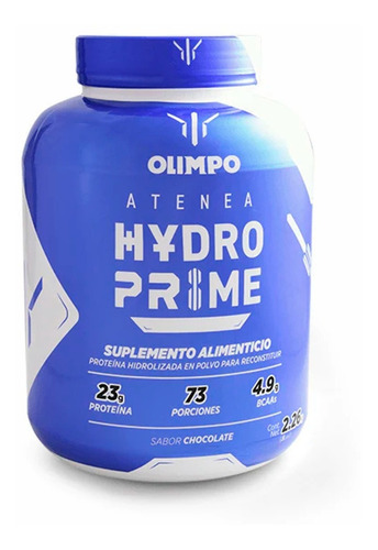 Olimpo Hydro Prime 2.26kg 73 Servicios Suplemento Sabor Chocolate