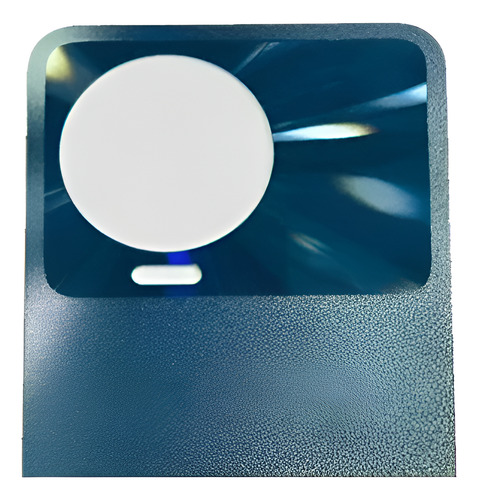 Tampa Traseira Para Infinix Note 12 Pro Azul + Cola 15ml