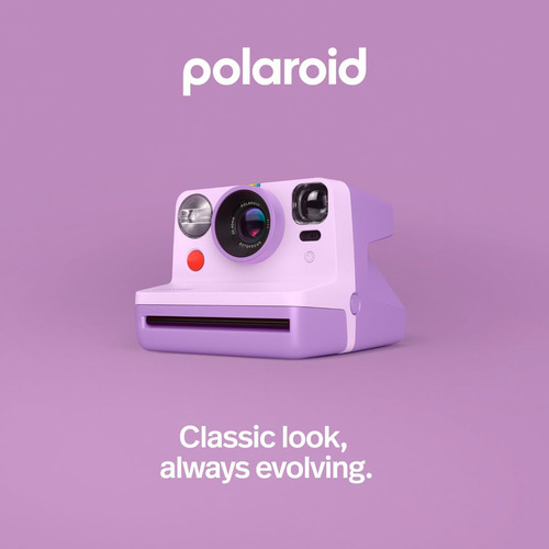 Polaroid Now Instant Film Camera 2da Generación (púrpura)