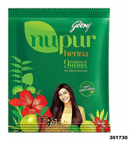 Nupur Henna Natural Powder Hair Mehendi W01