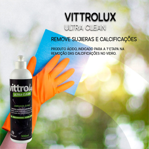 Limpa Vidro Ultra Clean Remove Sujeiras 500ml Bellinzoni