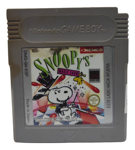 Snoopy Magic Show Oiriginal Gameboy Color  (Reacondicionado)