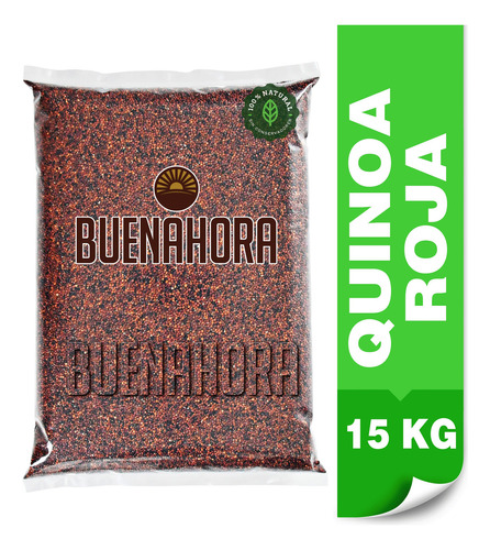 Quinoa Quinua Roja Peruana Buenahora® Gluten Free 15 Kg
