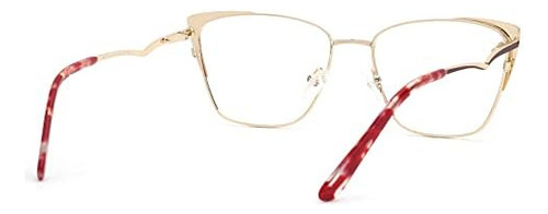 Zeelool Retro Cateye Gafas Lente Transparente Sin Receta Par