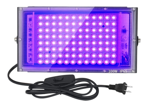 Parled Reflector Uv Luz Negra 100 W Reales Led Ultravioleta