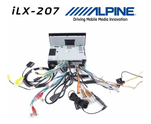 Autoestereo Alpine Ilx-207 Apple Carplay Android iPhone