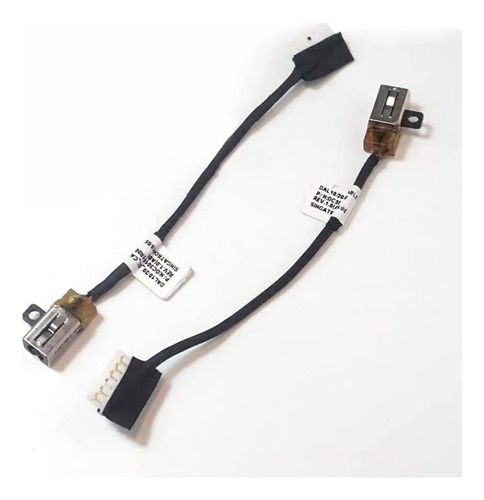 Fleshy Leaf Dc Power Jack Harness Cable Replacement For Dell
