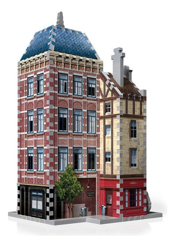 Wrebbit 3d Urbania Hotel Puzzle 3d (295 Piezas)