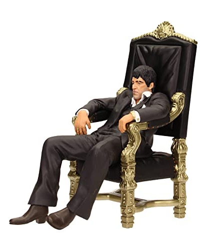 Sd Toys Movie Icons Scarface: Tony Montana Throne 7  Figure