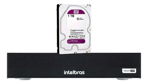 Gravador Digital 4 Canais C/hd 1tb Mhdx 3004-c Intelbras