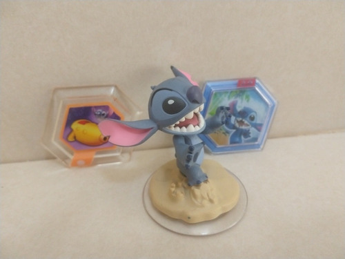 Disney Infinity Stich Figura Y Disco De Poder