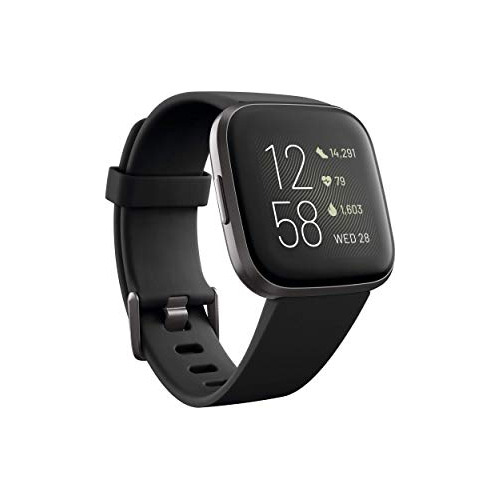 Fitbit Versa 2 Health &amp; Fitness Smartwatch Con Frecuenci